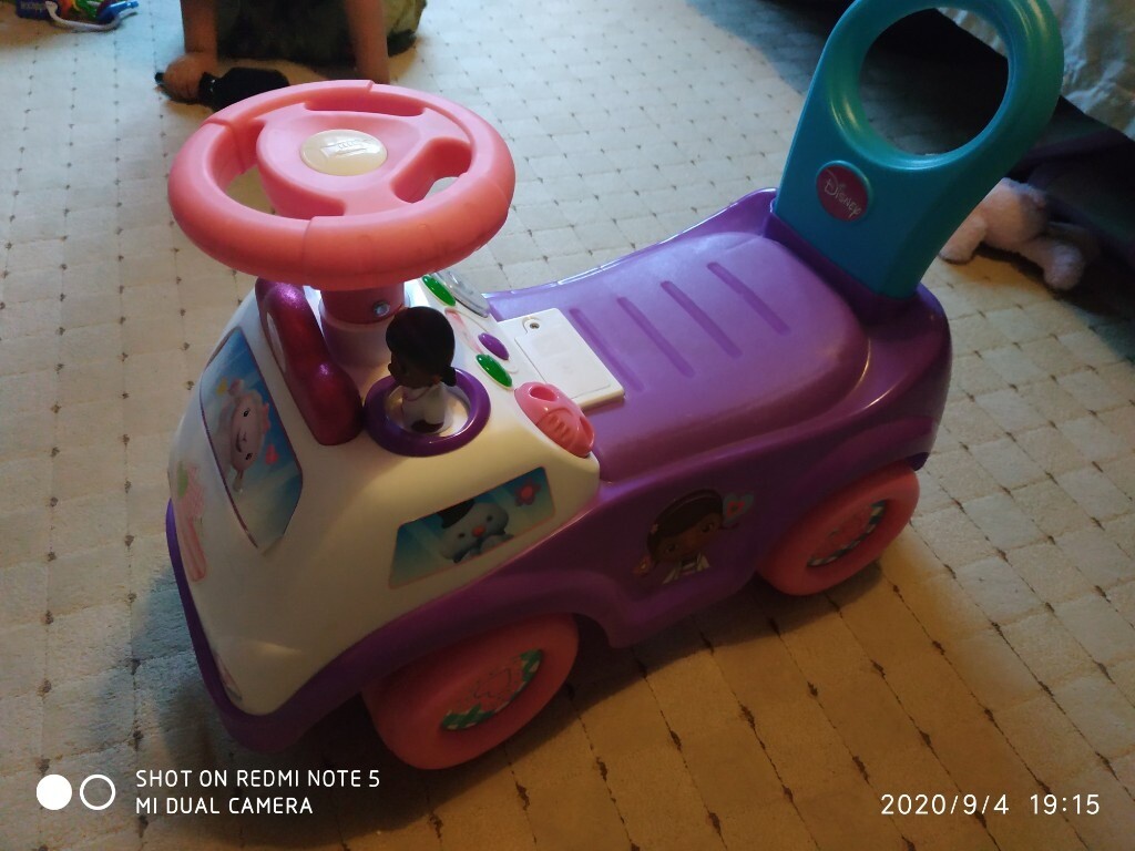 doc mcstuffins ride on toy
